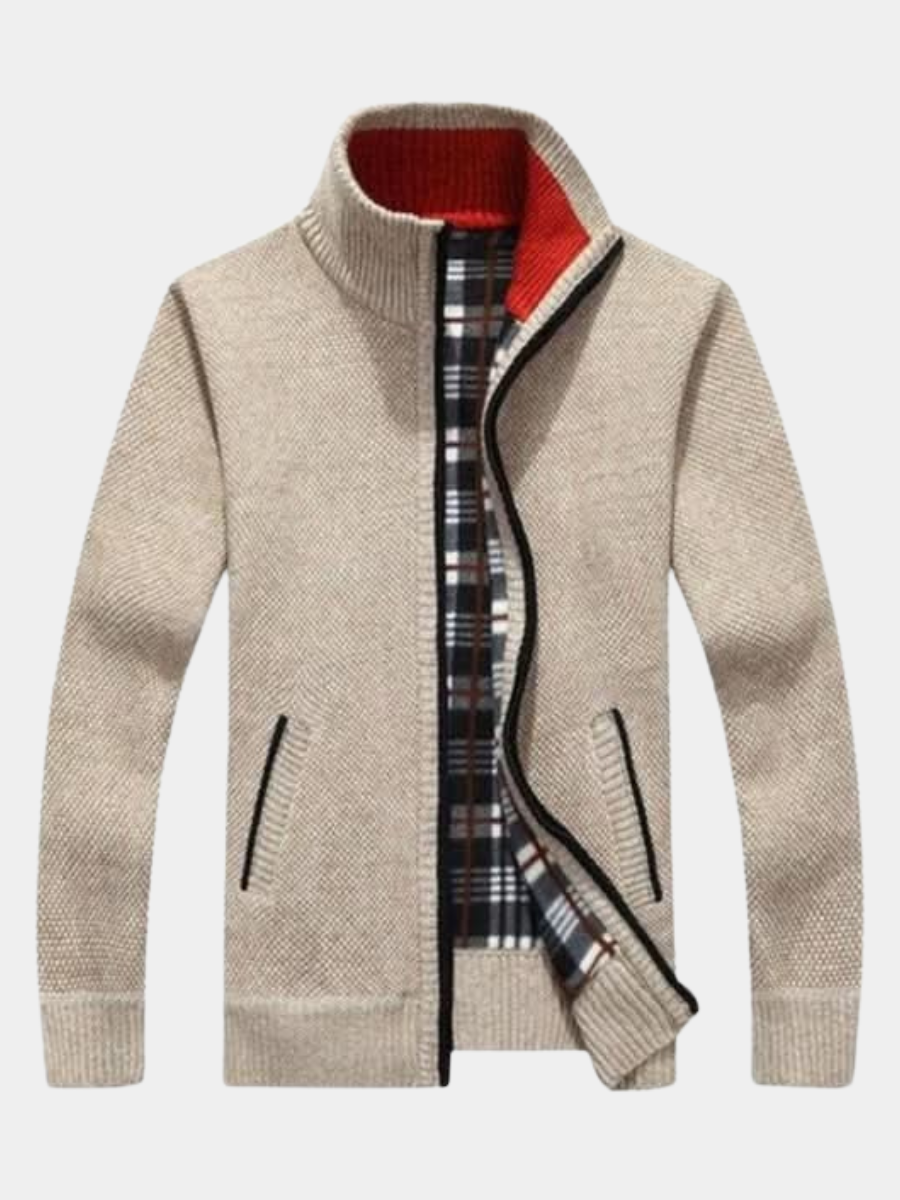 Men's Quarter Zip Jumper | Crew Neck