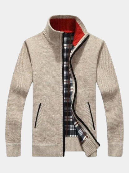 Men's Quarter Zip Jumper | Crew Neck