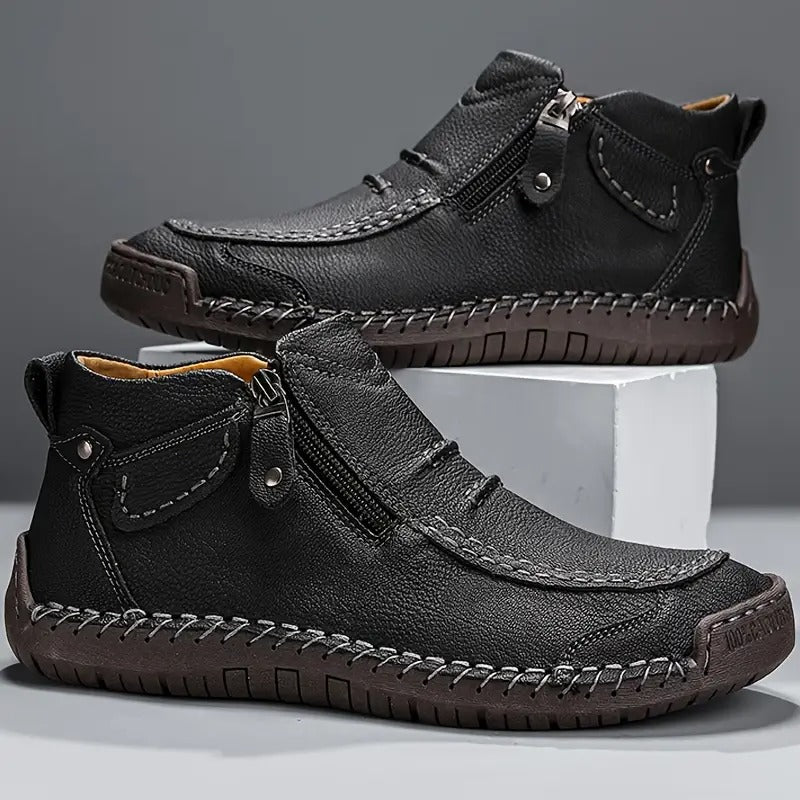 Men's Chukka Ankle Boots | Side Zip