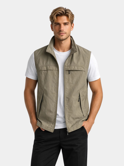 Men's Weatherproof Gilet | Full Zip