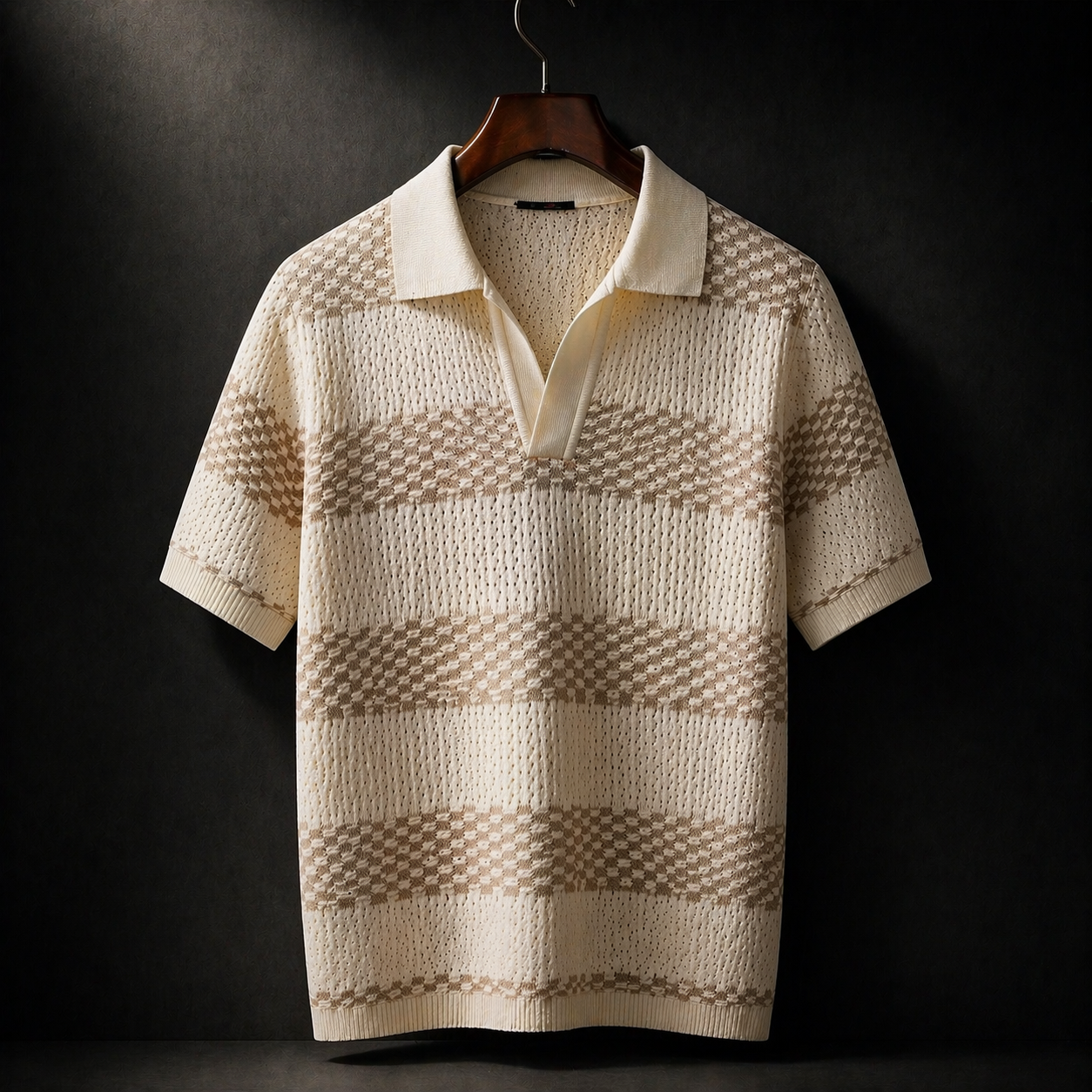 Osric Textured Polo Shirt | Short Sleeve