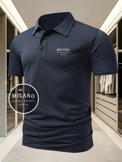 Silas Polo Shirt | Geometric