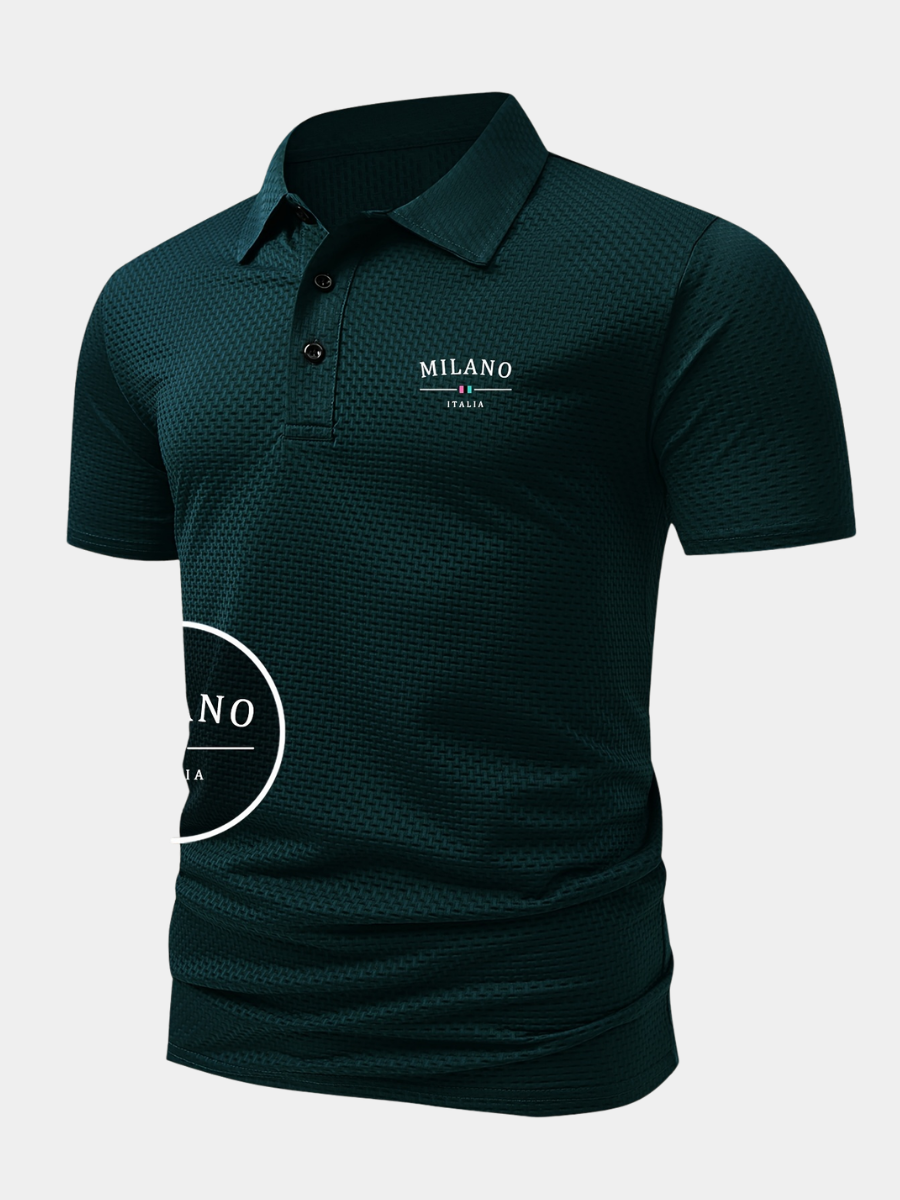 Silas Polo Shirt | Geometric