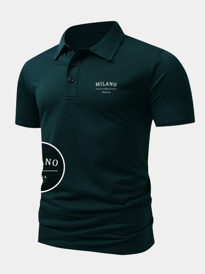 Silas Polo Shirt | Geometric