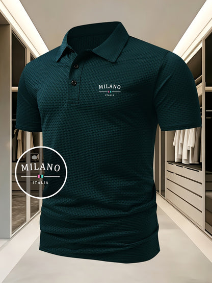 Silas Polo Shirt | Geometric