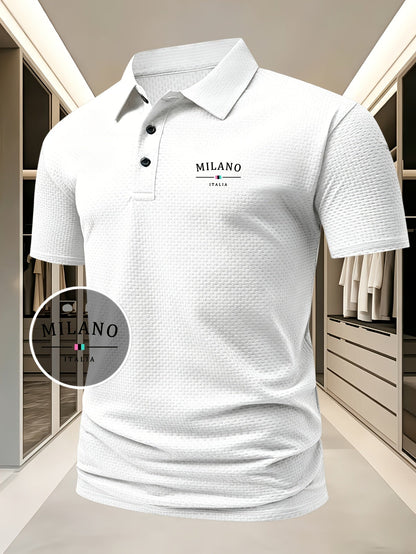 Silas Polo Shirt | Geometric