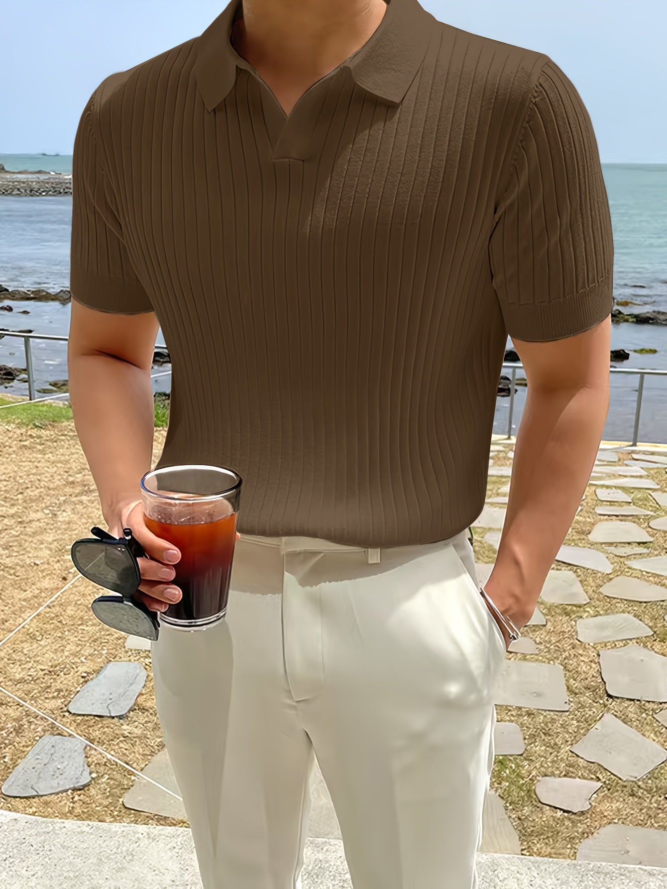 Thaddeus Polo Shirt | High Neck