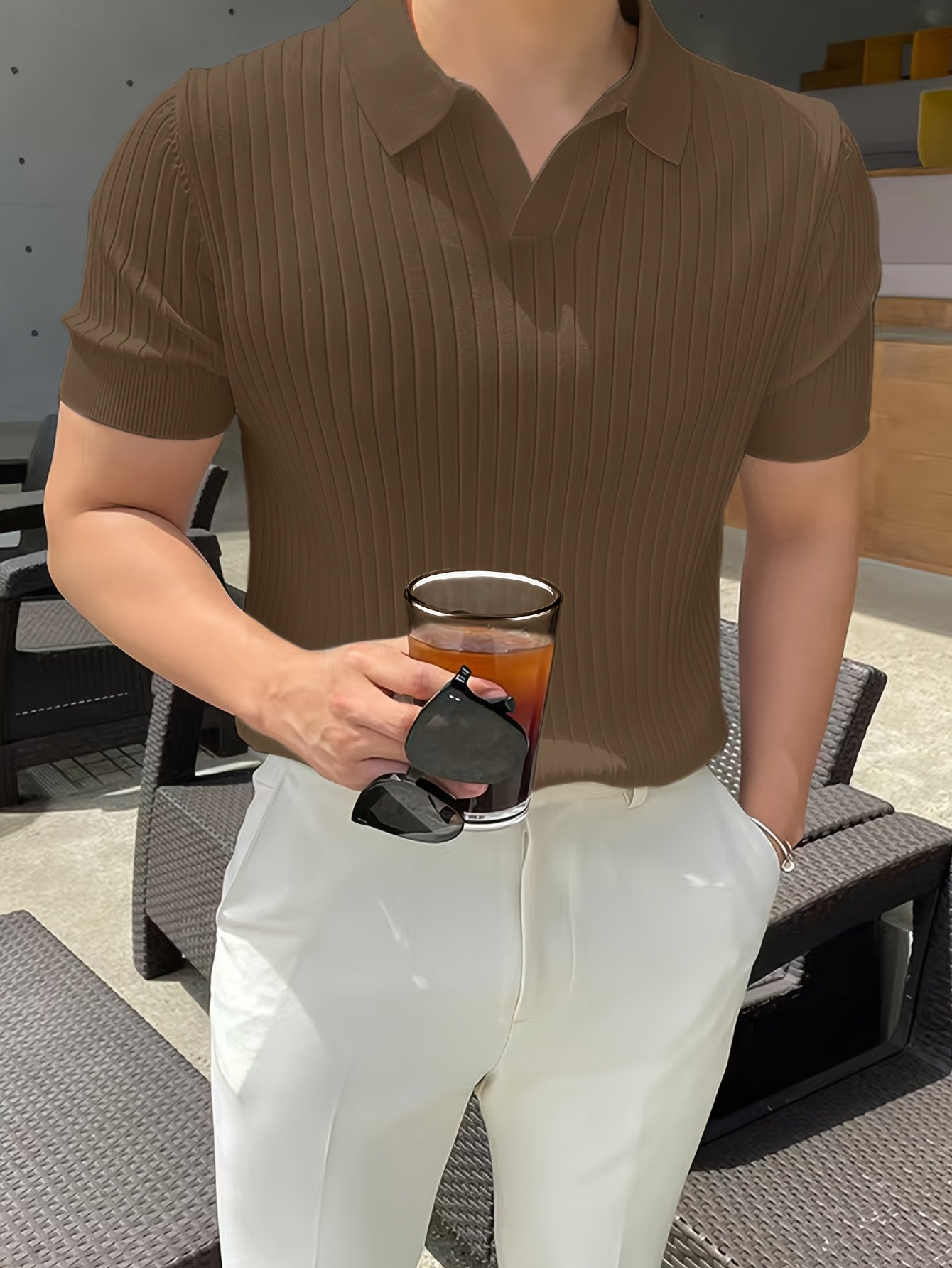 Thaddeus Polo Shirt | High Neck